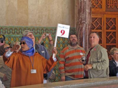 Bigdog in Hassan II mosque, Casablanca, March 2008